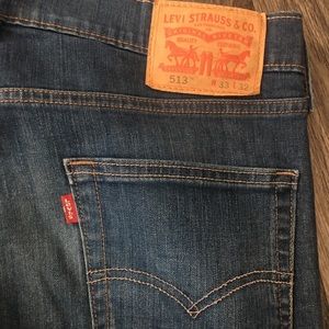 LEVI’S slim straight jeans